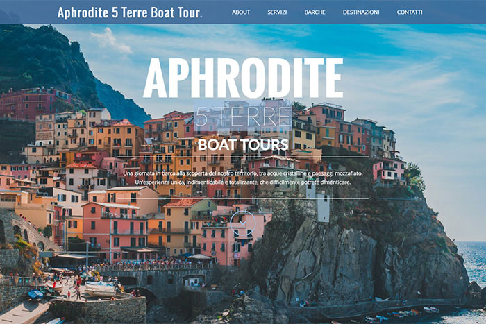 Aphrodite 5 Terre Boat Tours
